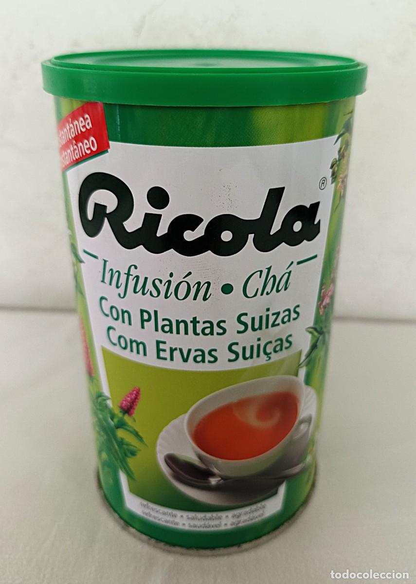 Cajas y cajitas met&aacute;licas: BOTE INFUSI&Oacute;N CON PLANTAS SUIZAS DE RICOLA