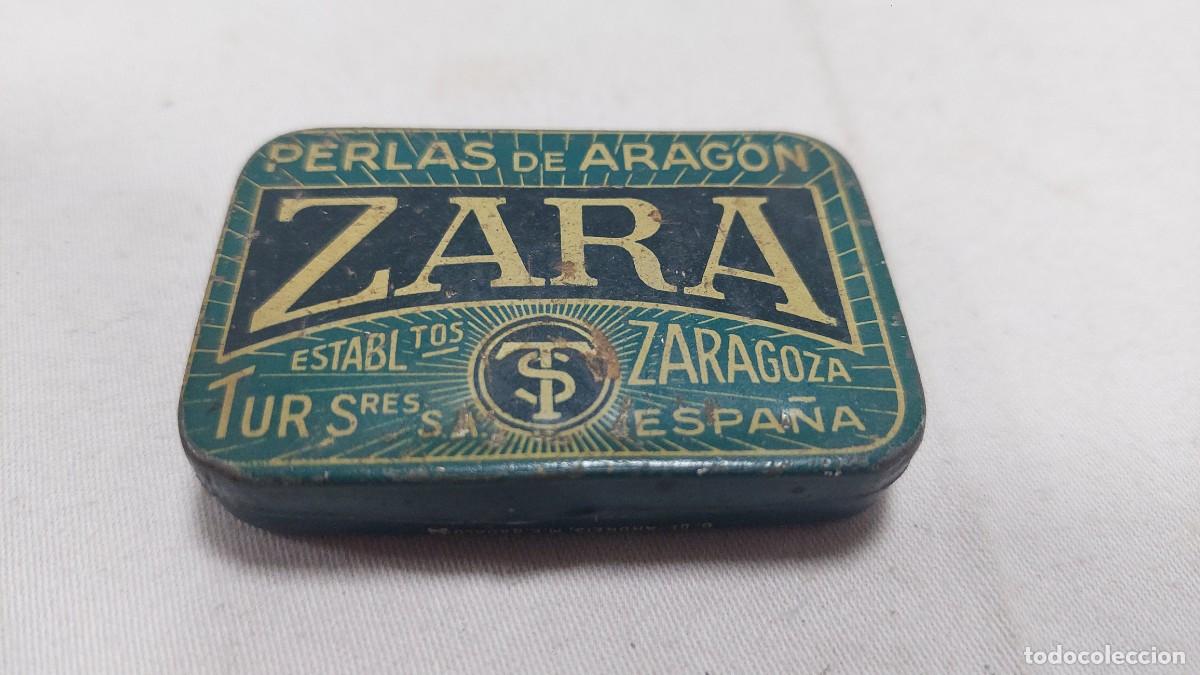 Cajas y cajitas met&aacute;licas: Lata Perlas de Aragon Zara - Foto 1