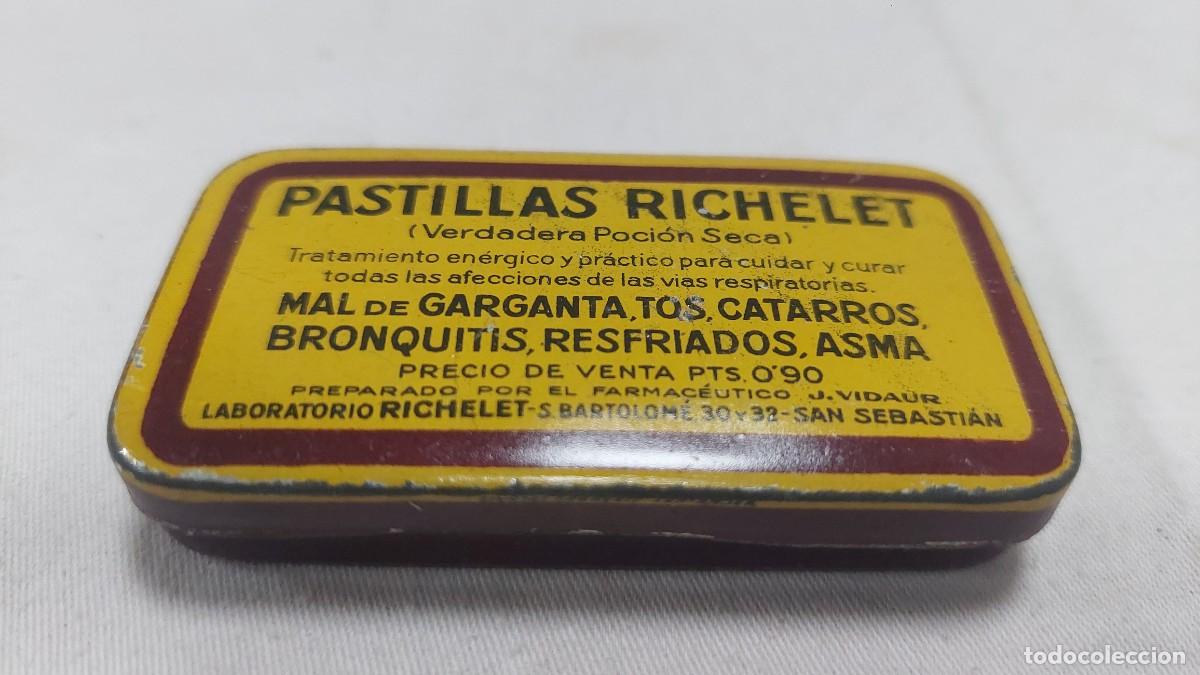 Cajas y cajitas met&aacute;licas: Lata pastillas Richelet San Sebasti&aacute;n