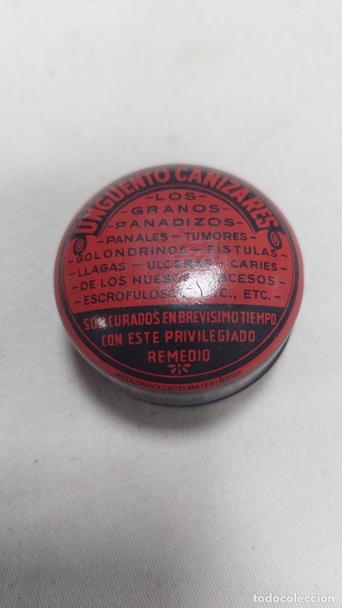 Cajas y cajitas met&aacute;licas: Lata ung&uuml;ento ca&ntilde;izares Valencia