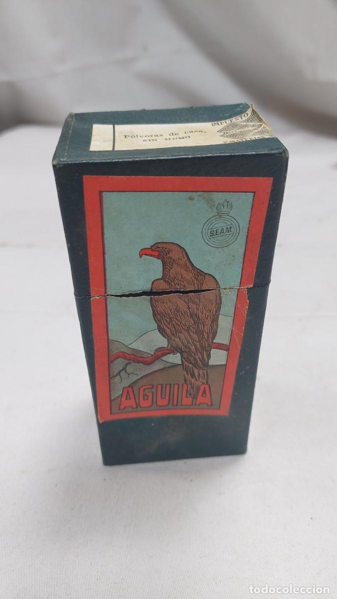 Cajas y cajitas met&aacute;licas: Caja de polvora de Caza Aguila