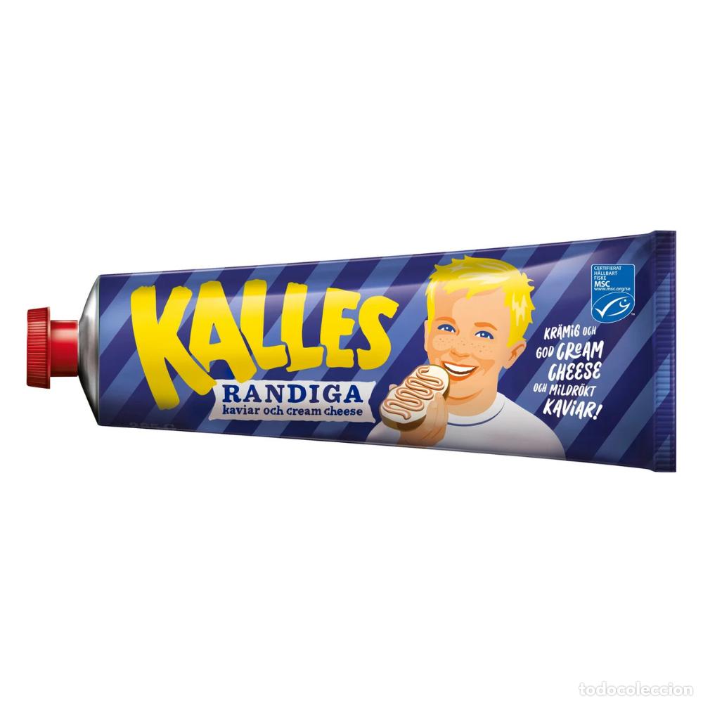 Cajas y cajitas met&aacute;licas: 5x Kalles Randiga Kaviar 285g/10oz Swedish Spread Worldwide Ship