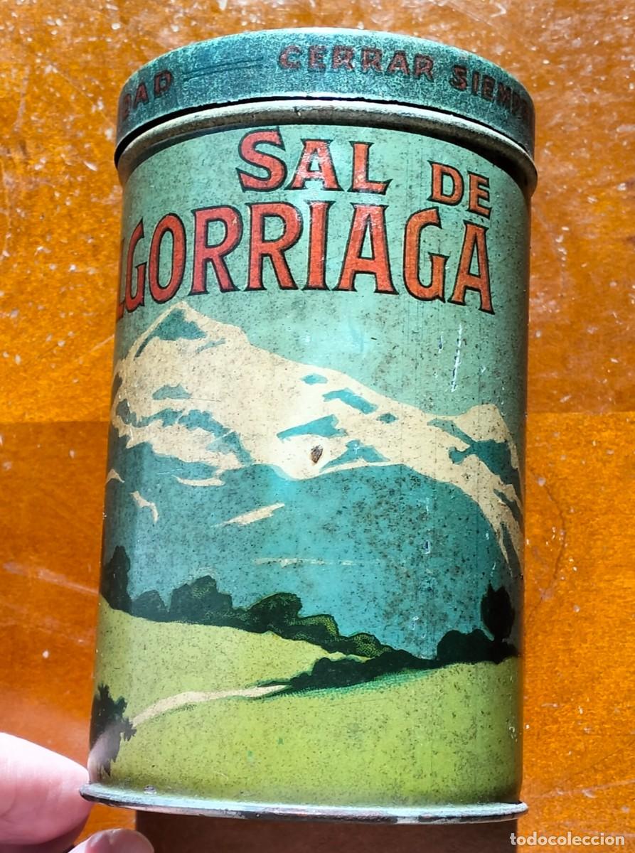 Blechdosen und Kisten: SAL ELGORRIAGA. CAJA MET&Aacute;LICA. EUSKADI. OPORTUNIDAD