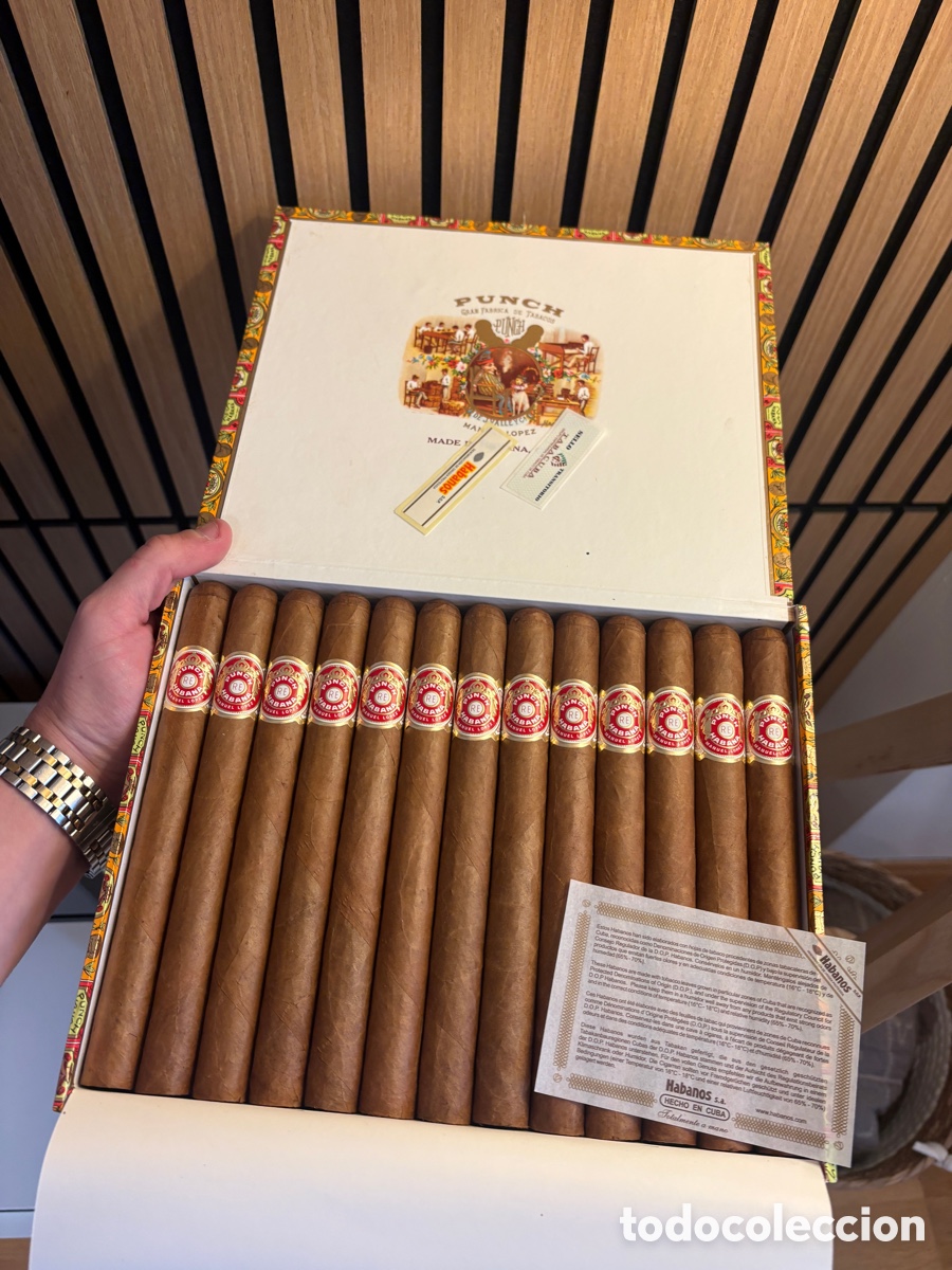 Cajas y cajitas met&aacute;licas: Habanos Punch Coronas Gigantes