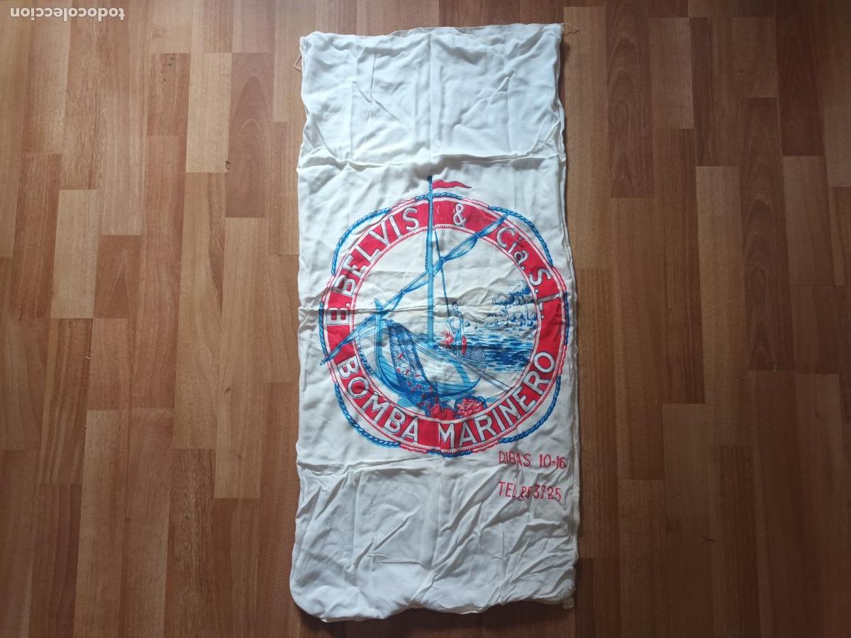 Cajas y cajitas met&aacute;licas: SACO ARROZ FABRICA B. BELVIS & CIA S.L. BOMBA MARINERO