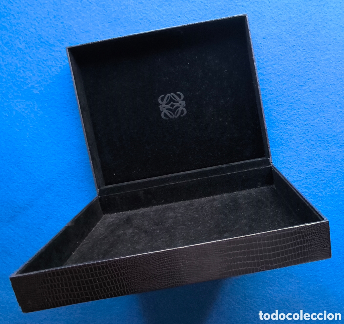 Cajas y cajitas met&aacute;licas: LOEWE CAJA ESTUCHE GRABADO - Foto 3