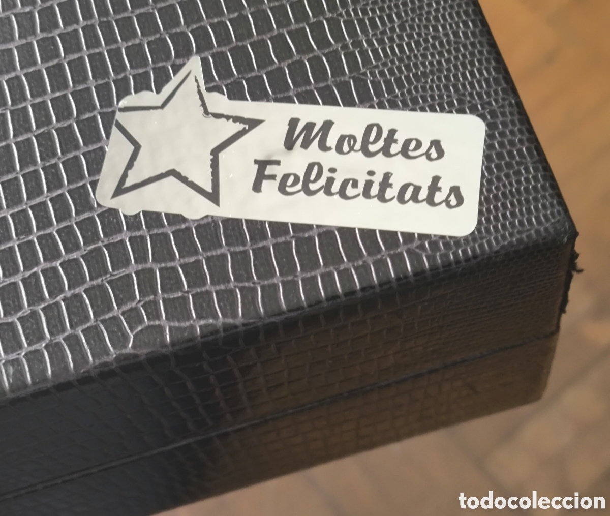 Cajas y cajitas met&aacute;licas: LOEWE CAJA ESTUCHE GRABADO - Foto 12