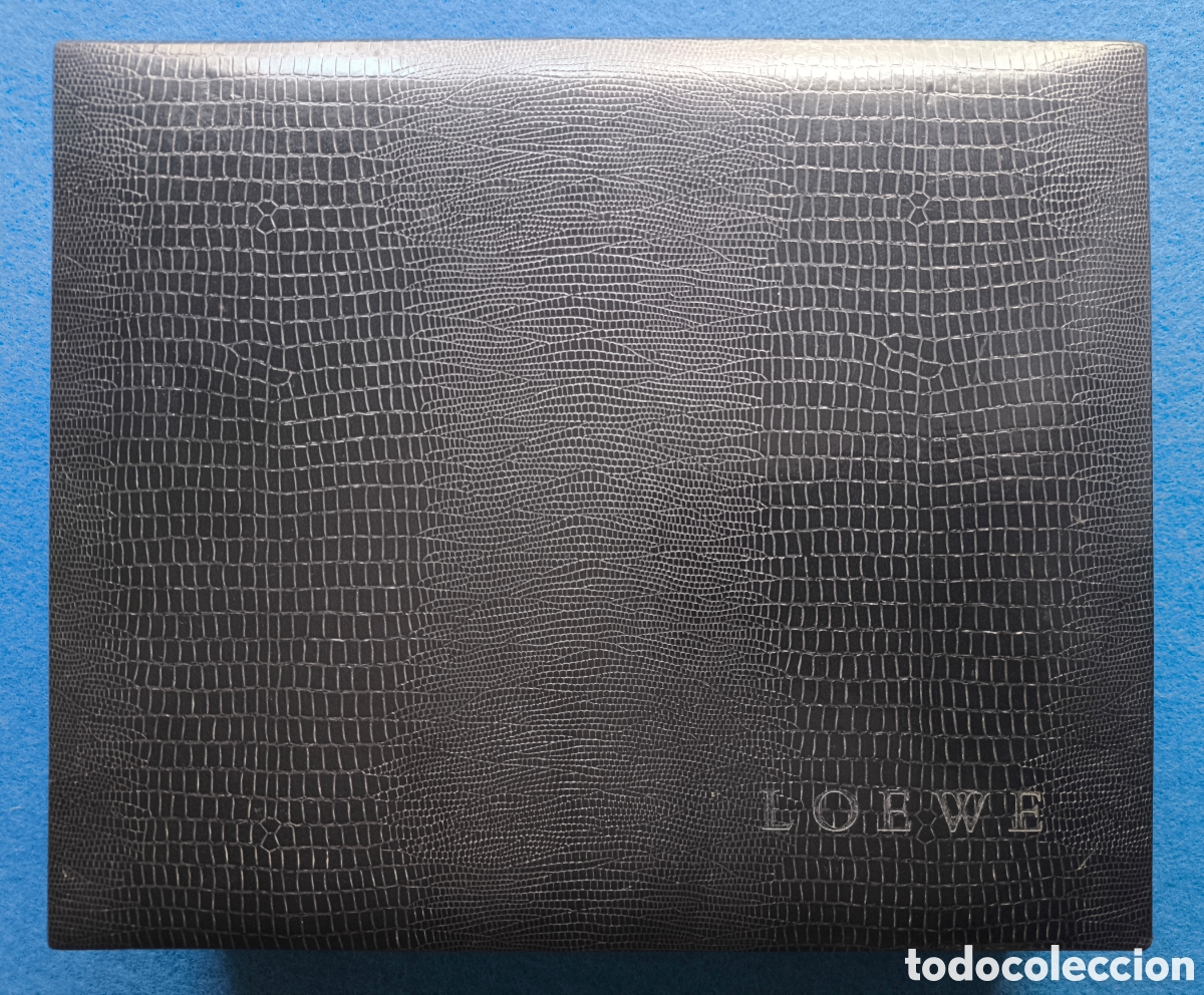 Cajas y cajitas met&aacute;licas: LOEWE CAJA ESTUCHE GRABADO
