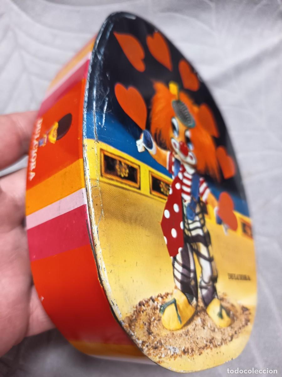 Cajas y cajitas met&aacute;licas: CAJA MET&Aacute;LICA ANTIGUA DULCIORA A&Ntilde;OS 70 DE 18,4 X 13,8 X 4,1 CENT&Iacute;METROS