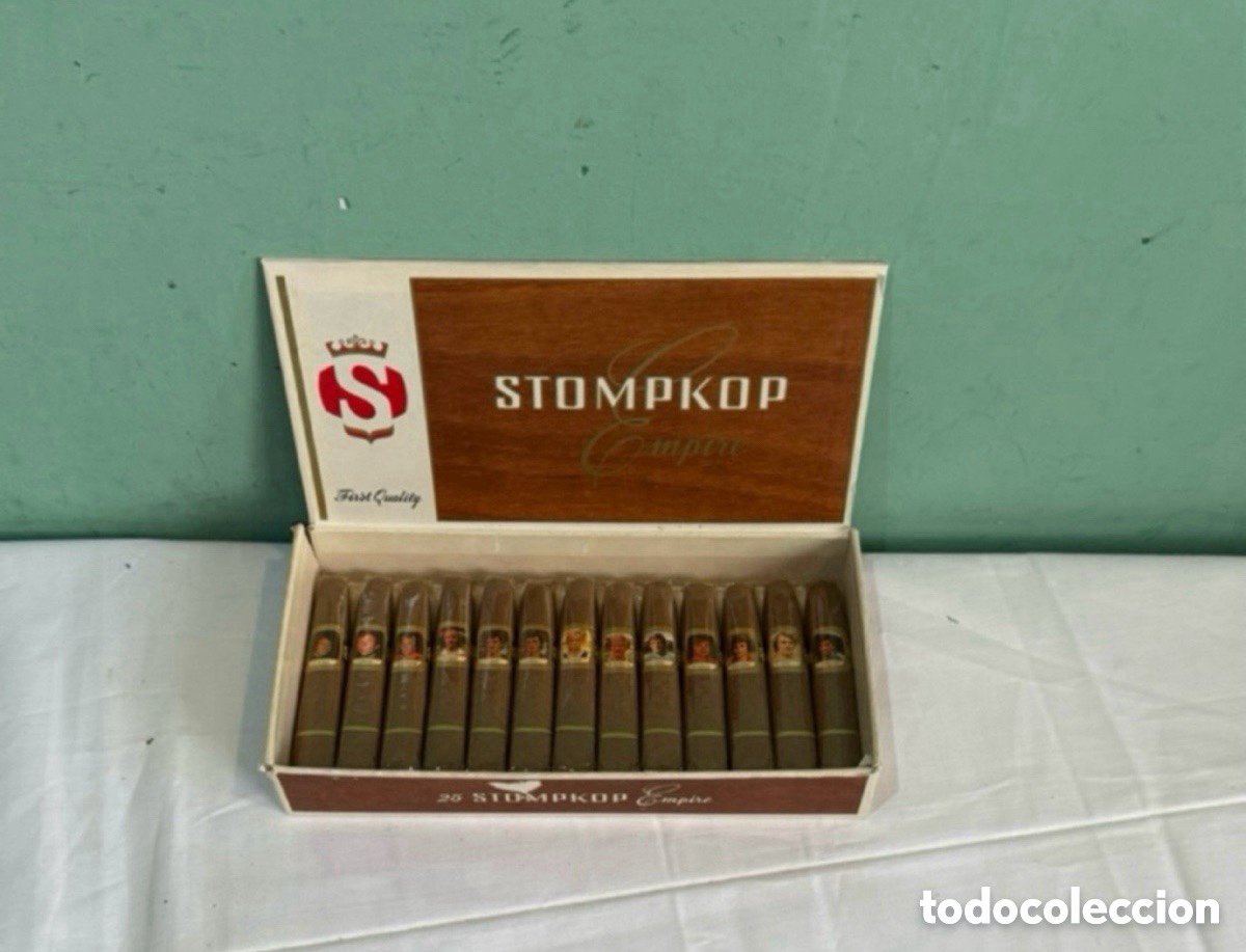 Cajas y cajitas met&aacute;licas: Lote de puros STOMPKOP Empire. Ver totos.