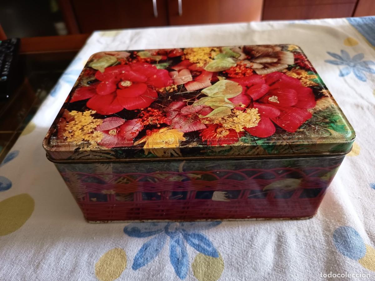 Cajas y cajitas met&aacute;licas: LATA ANTIGUA DE COLA CAO