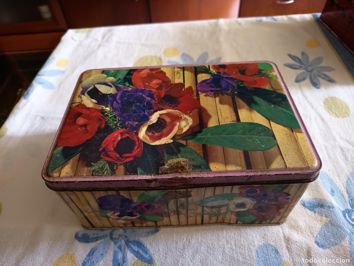 Cajas y cajitas met&aacute;licas: LATA ANTIGUA DE COLA CAO