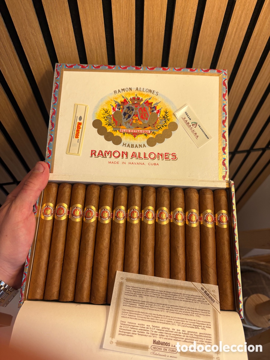 Cajas y cajitas met&aacute;licas: Habanos Ram&oacute;n Allones Small Club Coronas