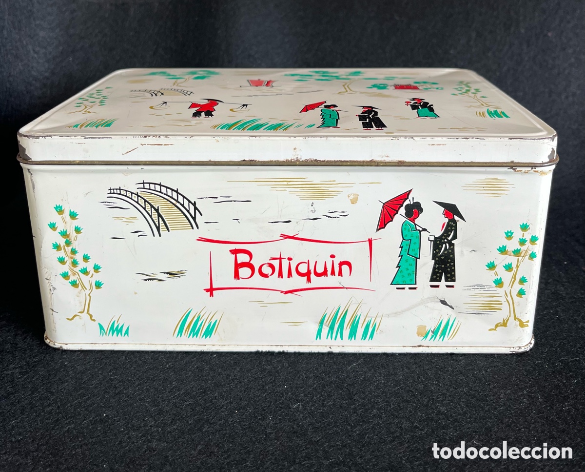 Cajas y cajitas met&aacute;licas: Caja botiqu&iacute;n Cola-Cao a&ntilde;os 70