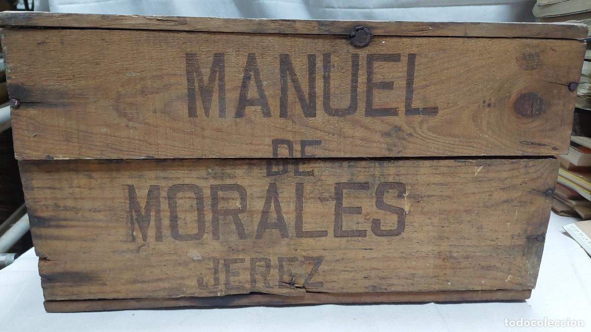 Cajas y cajitas met&aacute;licas: Antigua caja de Manuel Morales Jerez a&ntilde;os 30 guerra civil