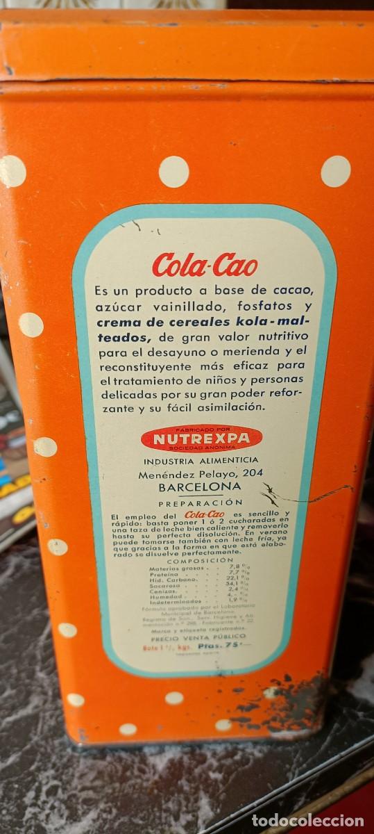 Cajas y cajitas met&aacute;licas: Lata de garbanzos Cola Cao - Foto 3