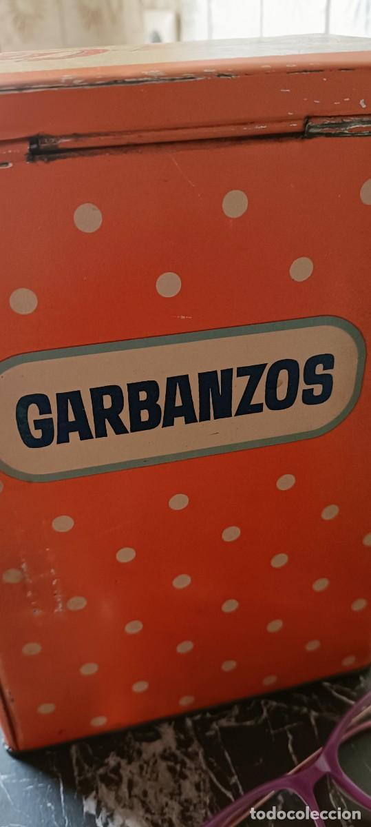 Cajas y cajitas met&aacute;licas: Lata de garbanzos Cola Cao - Foto 5
