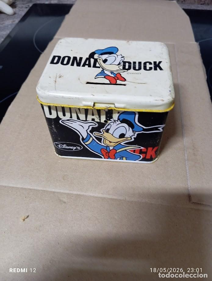 Cajas y cajitas met&aacute;licas: CAJA METALICA DONAL DUCK