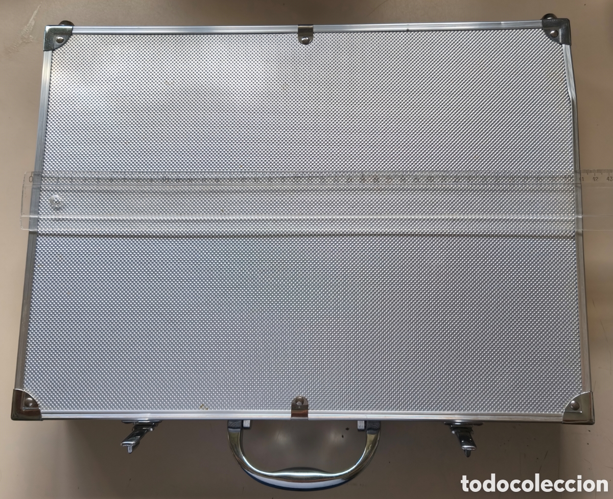 Cajas y cajitas met&aacute;licas: Malet&iacute;n Solingen aluminio - Cierres combinaci&oacute;n