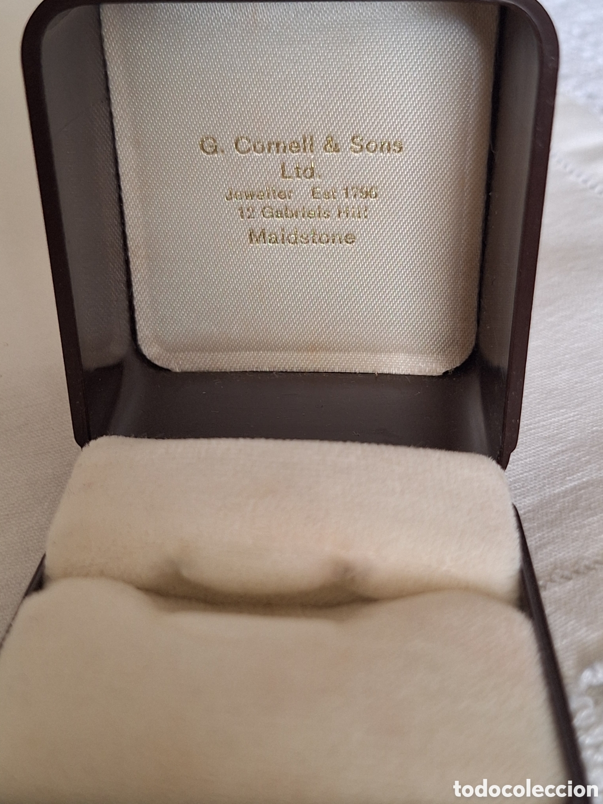 Cajas y cajitas met&aacute;licas: Caja joyer&iacute;a G. Cornell & Sons Ltd.