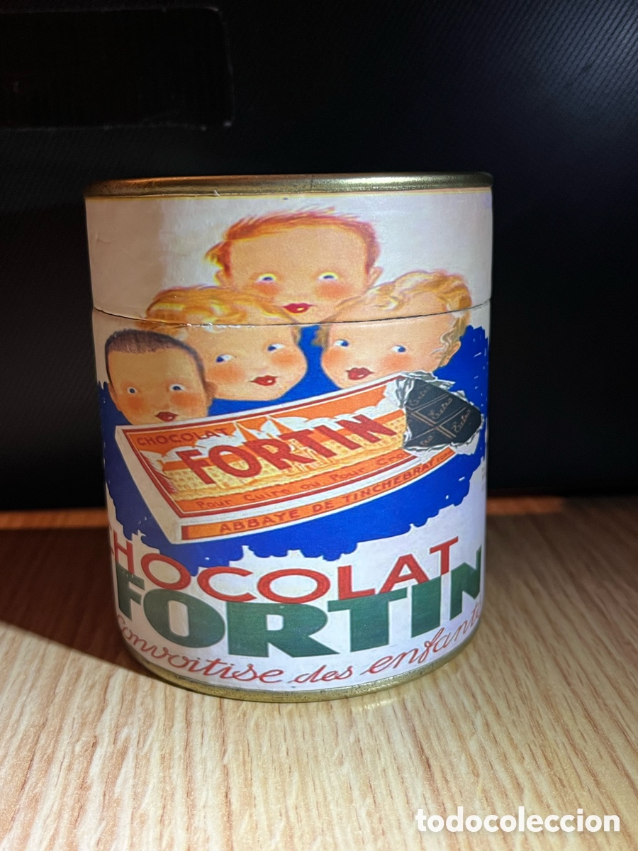 Cajas y cajitas met&aacute;licas: Caja de cart&oacute;n y metal FORTIN CHOCOLAT. Ni&ntilde;os
