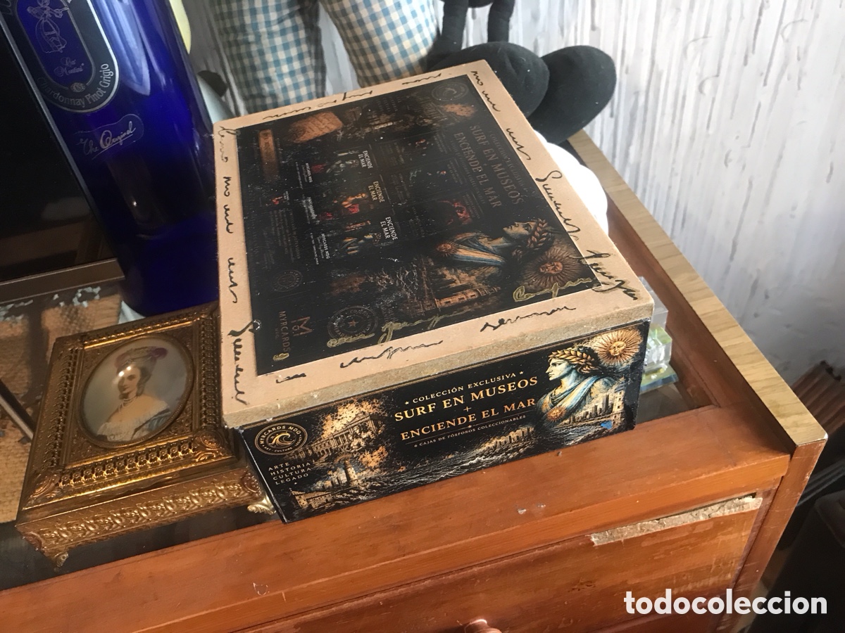 Cajas y cajitas met&aacute;licas: Caja colecci&oacute;n de f&oacute;sforos