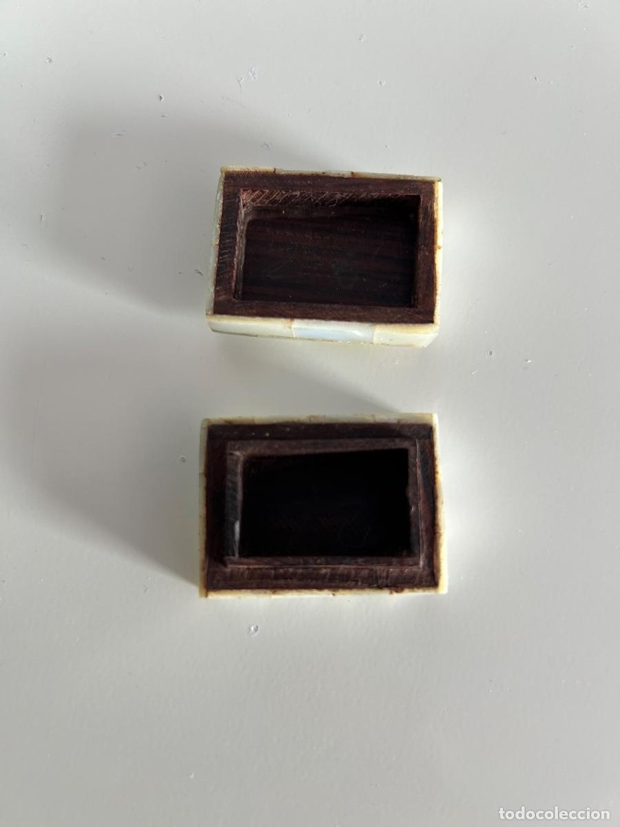 Cajas y cajitas met&aacute;licas: CAJITA DE NACAR Y MADERA - Foto 6