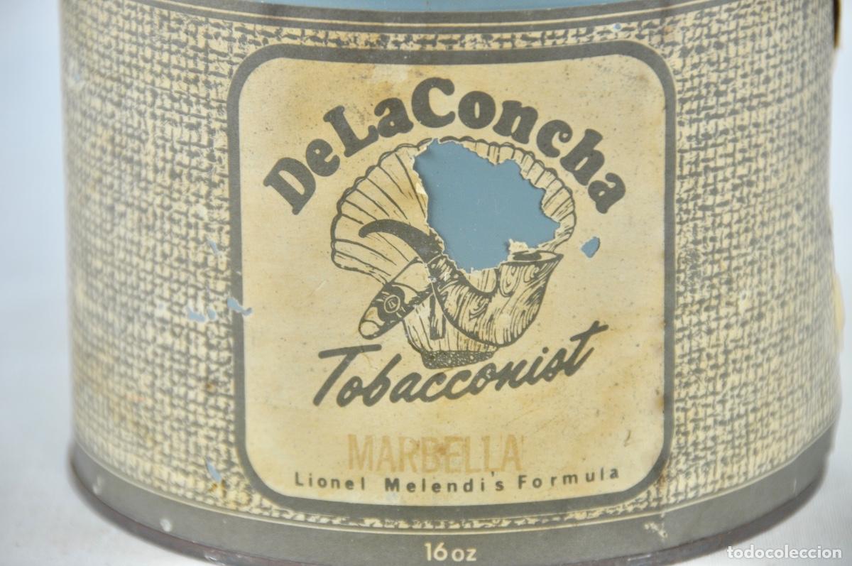 Cajas y cajitas met&aacute;licas: Lata de tabacos De la concha - Foto 3