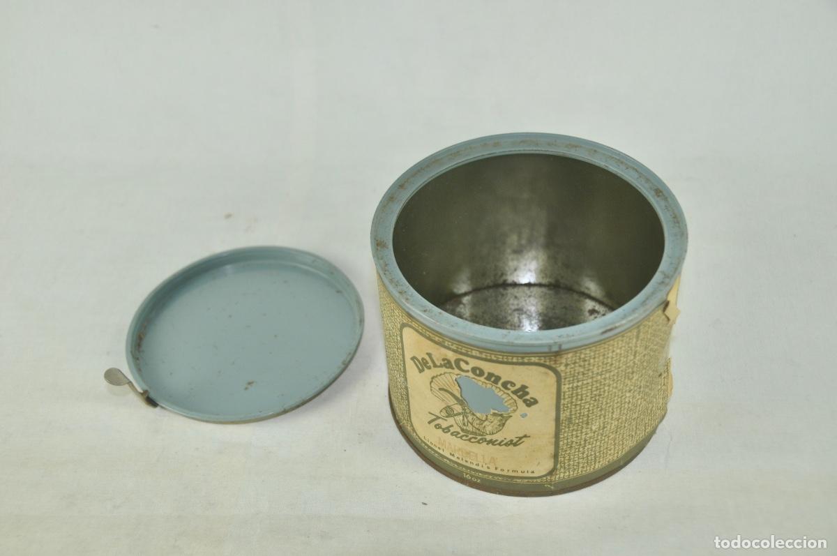 Cajas y cajitas met&aacute;licas: Lata de tabacos De la concha - Foto 7