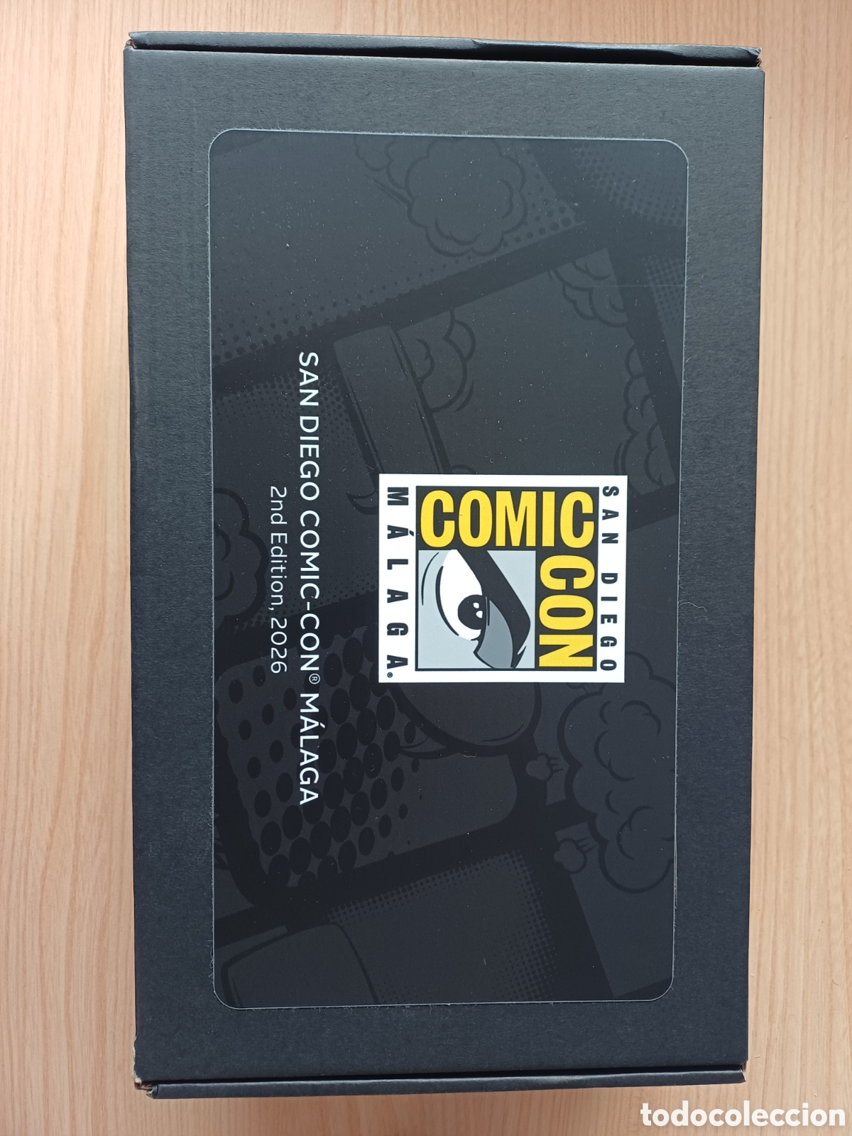 Cajas y cajitas met&aacute;licas: CAJA SAN DIEGO COMIC-CON MALAGA 2026 BOTELLA Y LLAVERO CONMEMORATIVO