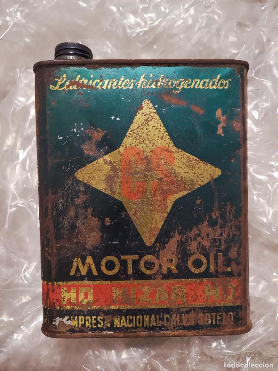 Casse e cassette metalliche: LATA DE ACEITE DE COCHE CS MOTOR OIL MIZAR HD