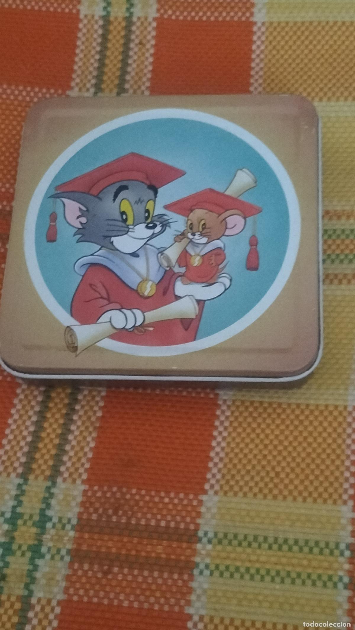 Cajas y cajitas met&aacute;licas: CAJA METALICA DE TOM Y JERRY