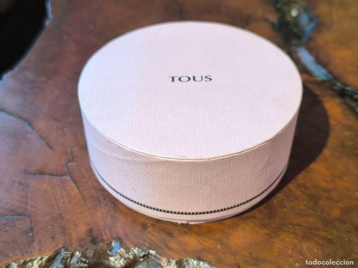 Cajas y cajitas met&aacute;licas: CAJA VACIA REDONDA DE RELOJ CASA TOUS 10X4,5 CM