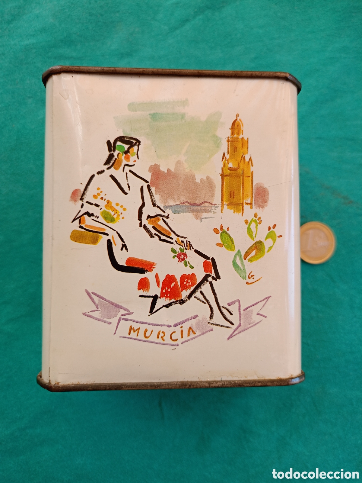 Cajas y cajitas met&aacute;licas: LATA INSTITUCIONAL DE PIMENT&Oacute;N MURCIA RAM&Oacute;N GAYA