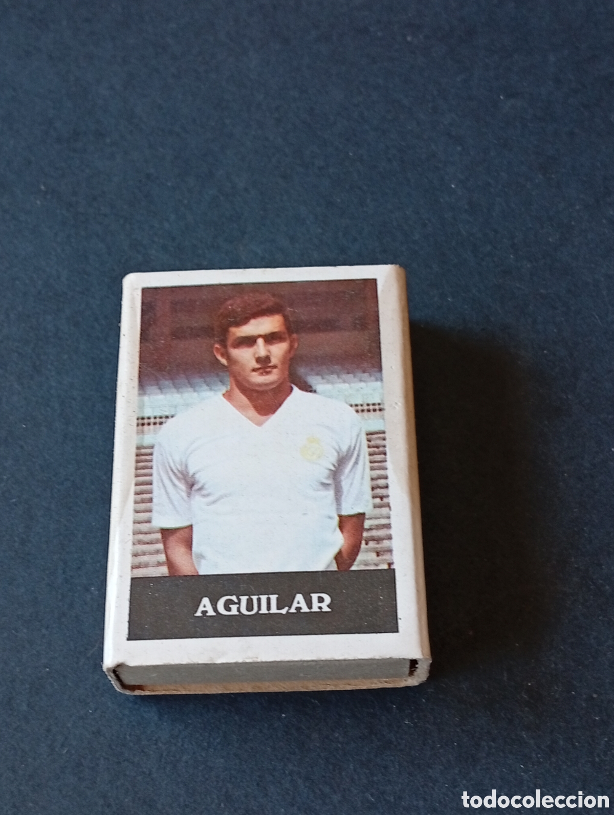 Cajas y cajitas met&aacute;licas: Caja de Cerillas futbol Real Madrid, Aguilar