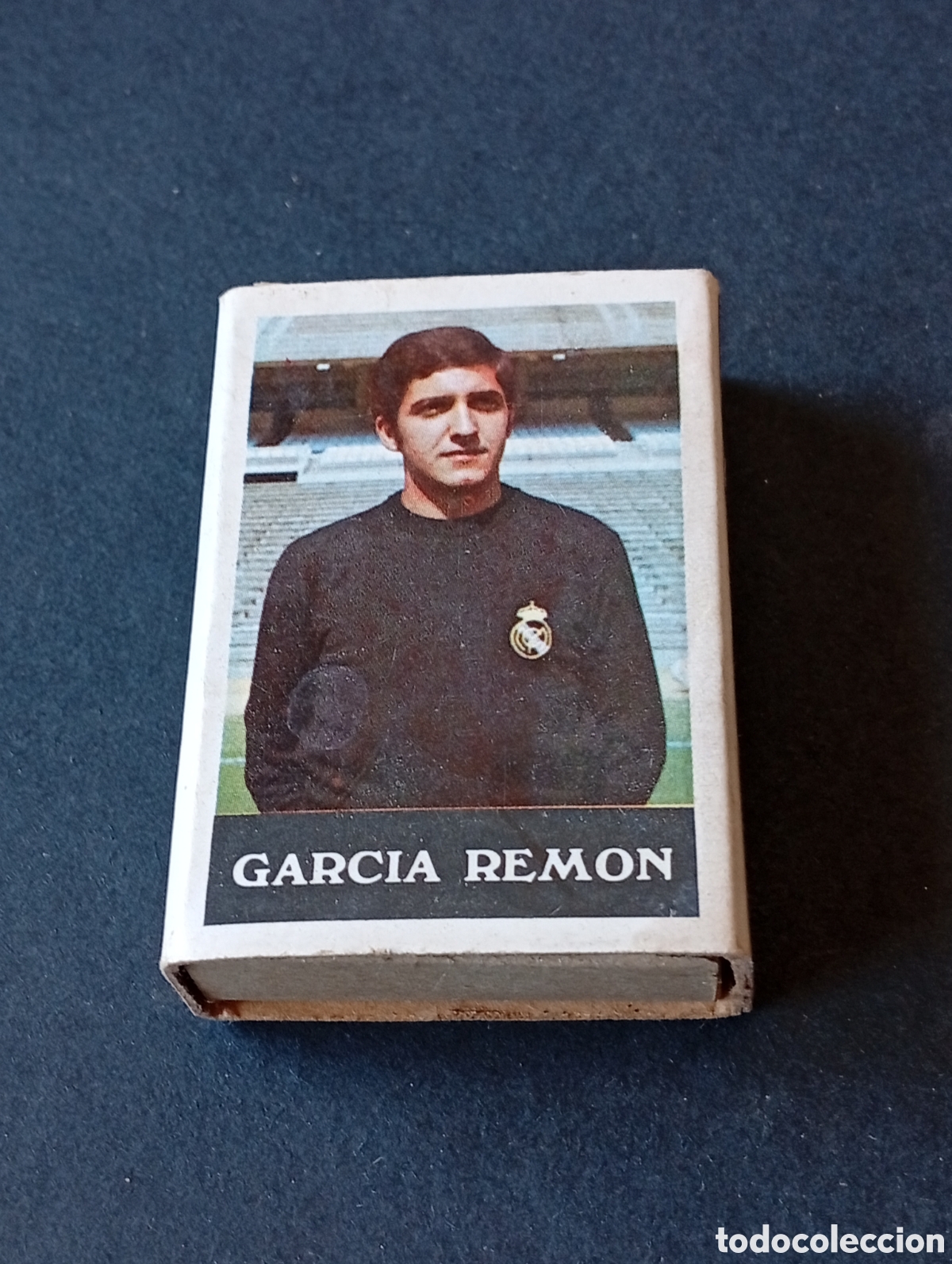 Cajas y cajitas met&aacute;licas: Caja de Cerillas futbol Real Madrid, Garc&iacute;a Remon