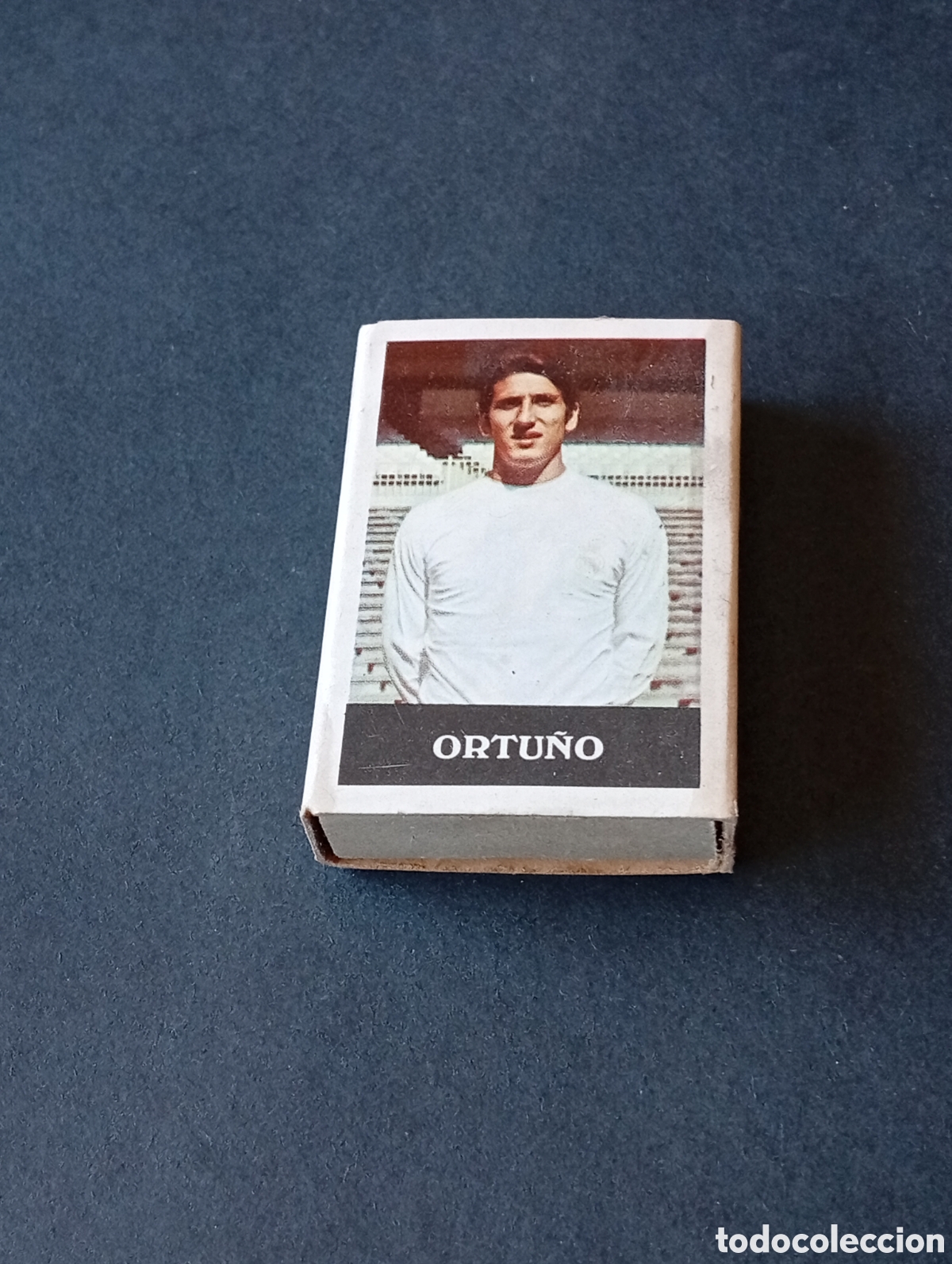 Cajas y cajitas met&aacute;licas: Caja de Cerillas futbol Real Madrid,Ortu&ntilde;o
