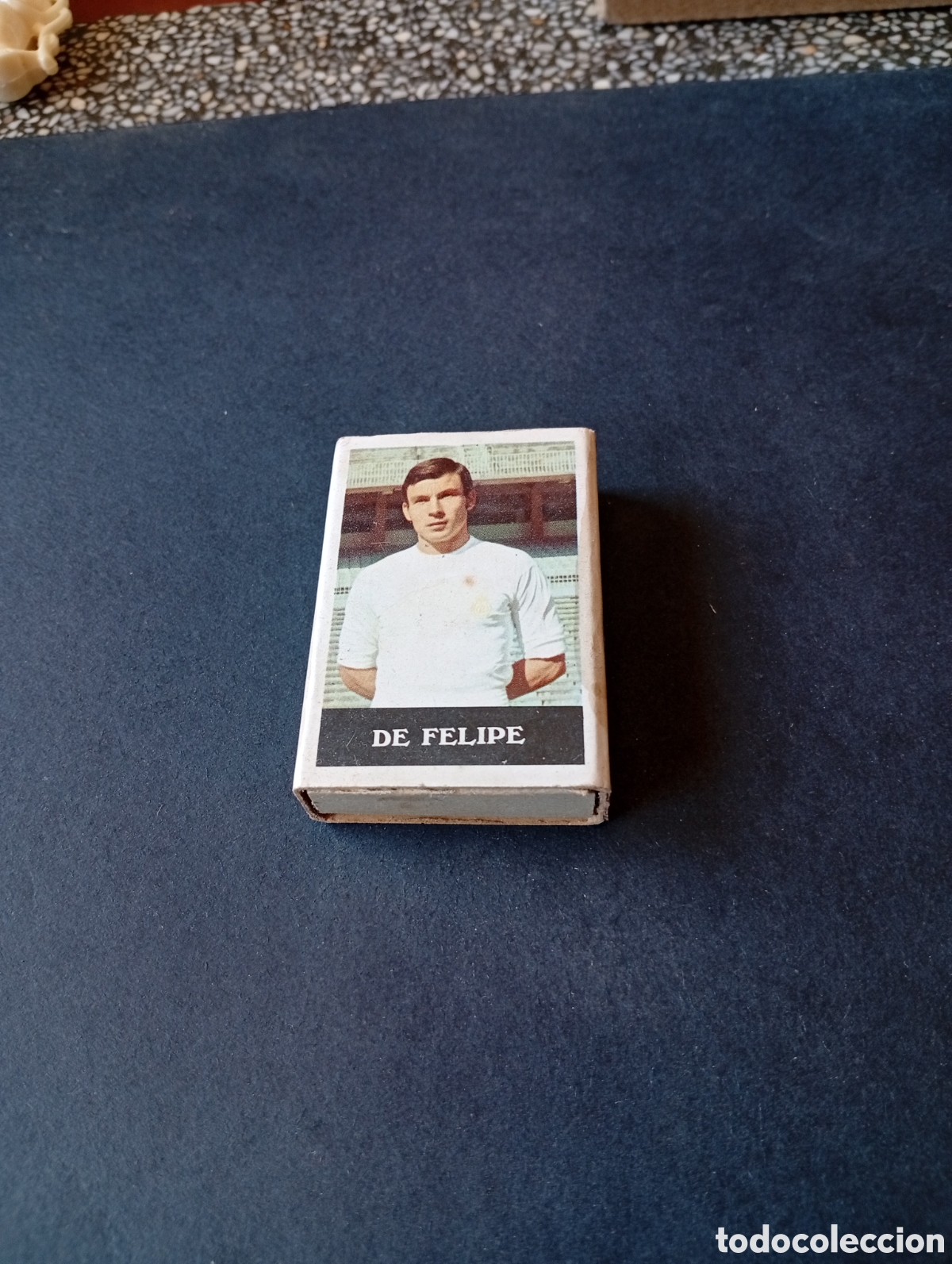 Cajas y cajitas met&aacute;licas: Caja de Cerillas futbol Real Madrid, De Felipe