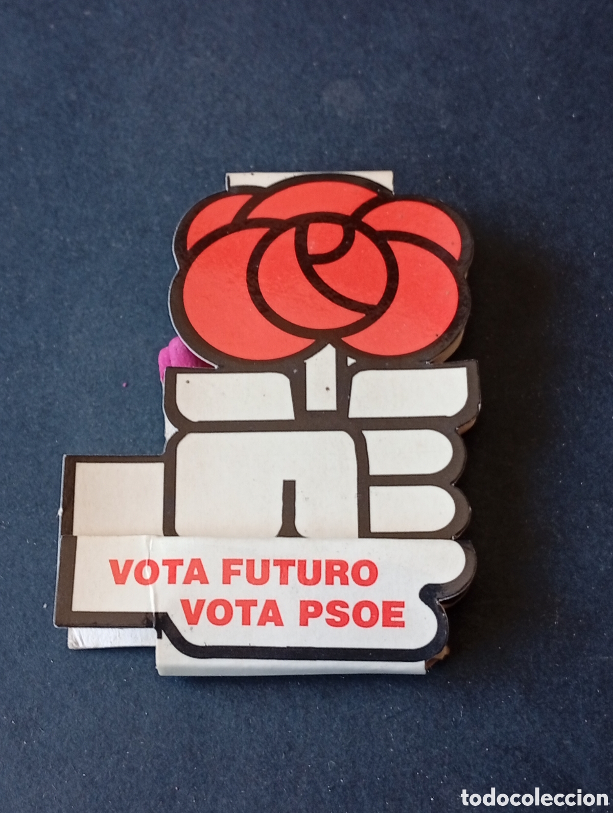 Cajas y cajitas met&aacute;licas: Caja de Cerillas PSOE - Foto 1