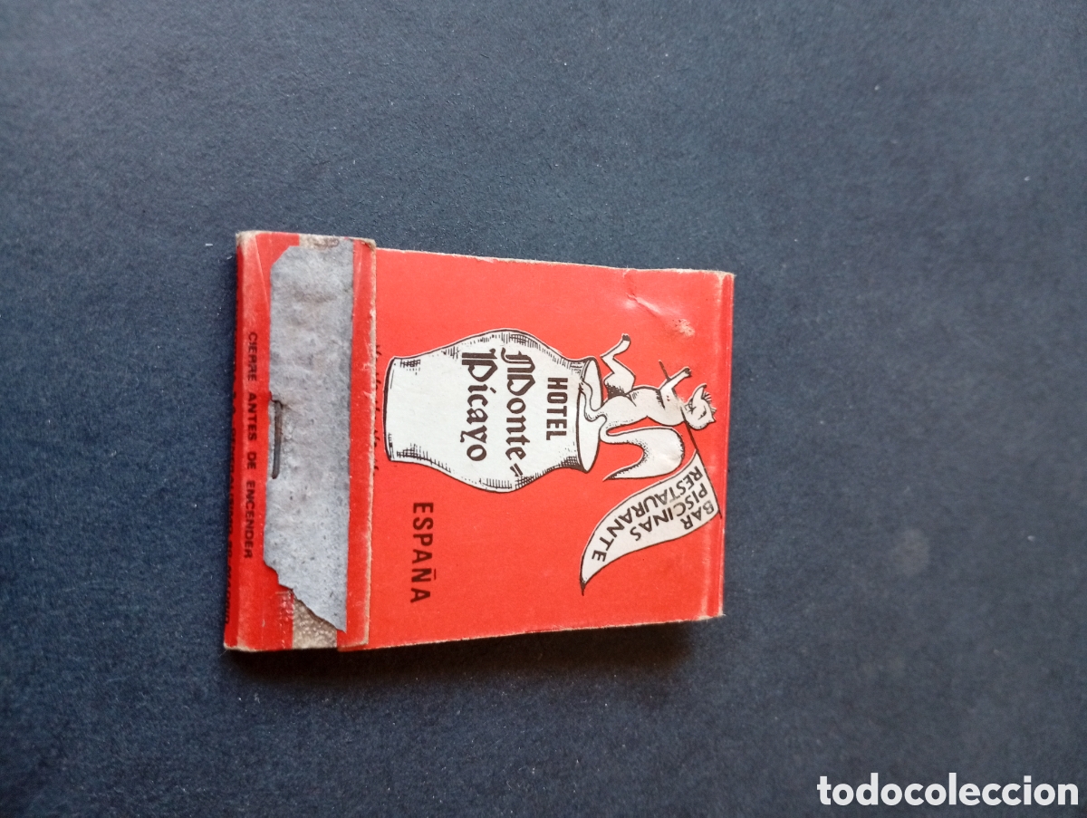 Cajas y cajitas met&aacute;licas: Caja de Cerillas Monte Picayo