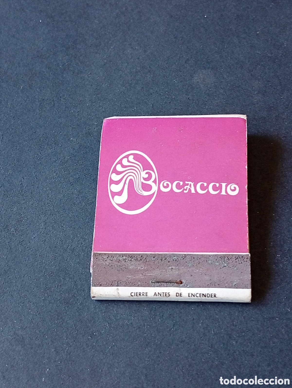 Cajas y cajitas met&aacute;licas: Caja de Cerillas ocaccio, Barcelona
