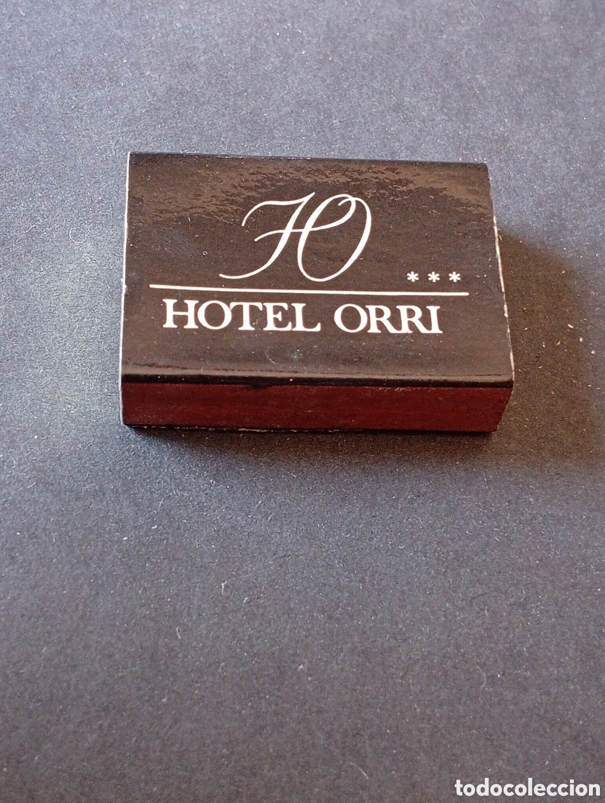 Cajas y cajitas met&aacute;licas: Caja de Cerillas Hotel Orri, Ferran Piqu&eacute; Tredos Valle de aran