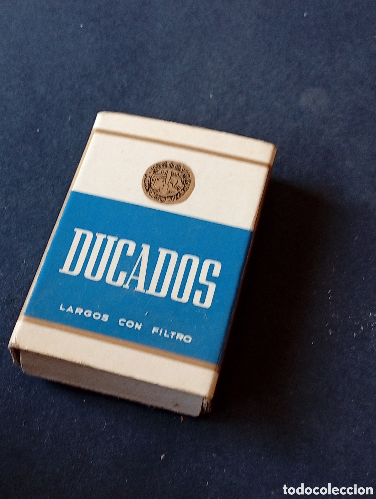 Cajas y cajitas met&aacute;licas: Caja de Cerillas Ducados - Foto 1