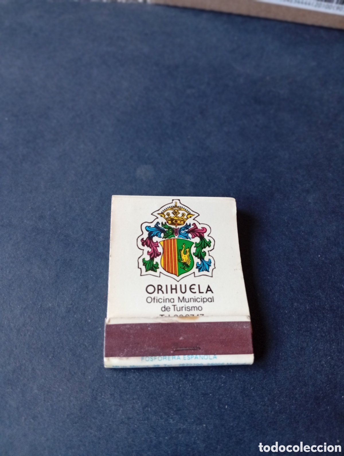 Cajas y cajitas met&aacute;licas: Caja de Cerillas, Orihuela