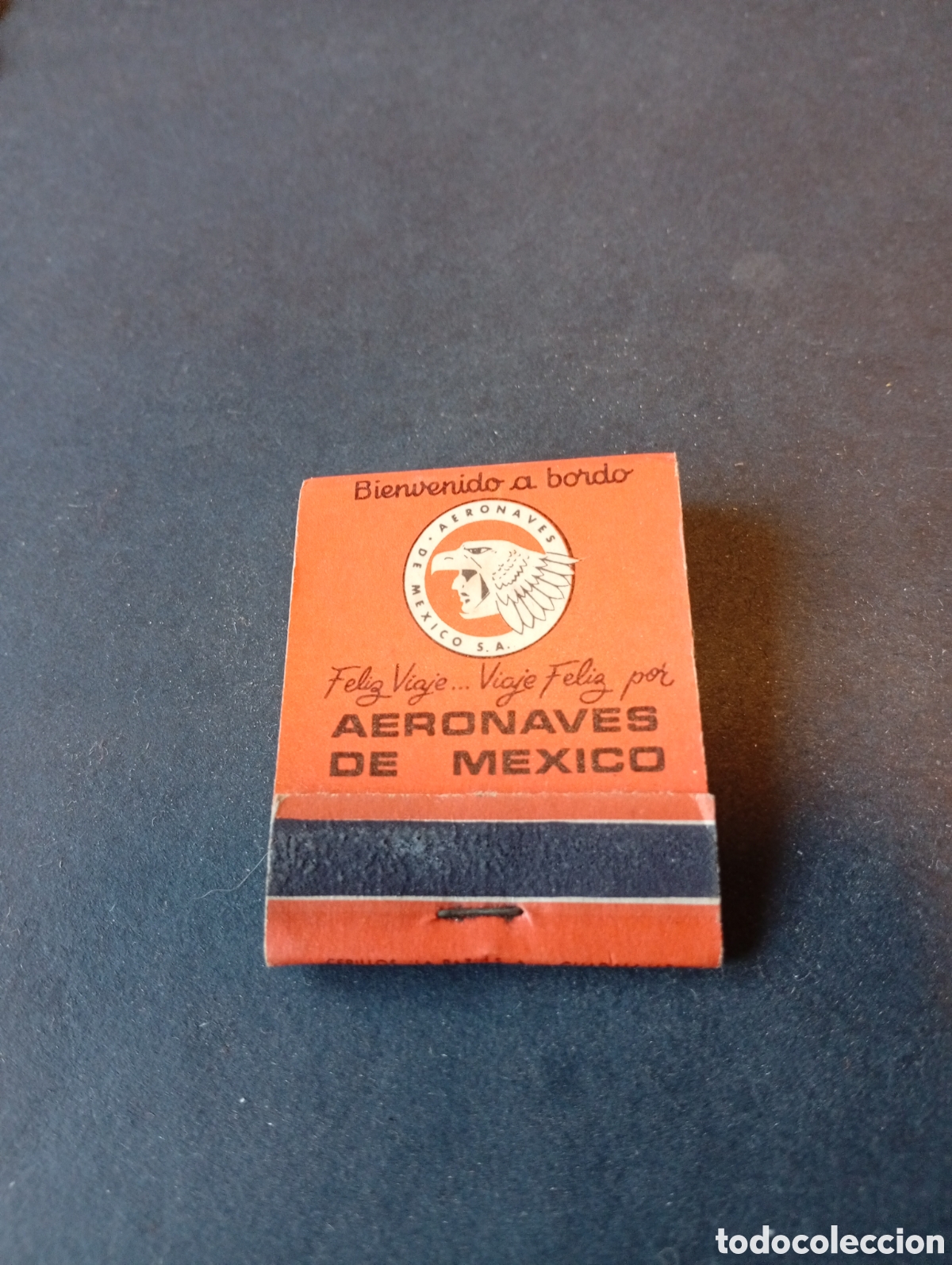 Cajas y cajitas met&aacute;licas: Caja de Cerillas tequila Cuervo,aeronaves de M&eacute;xico