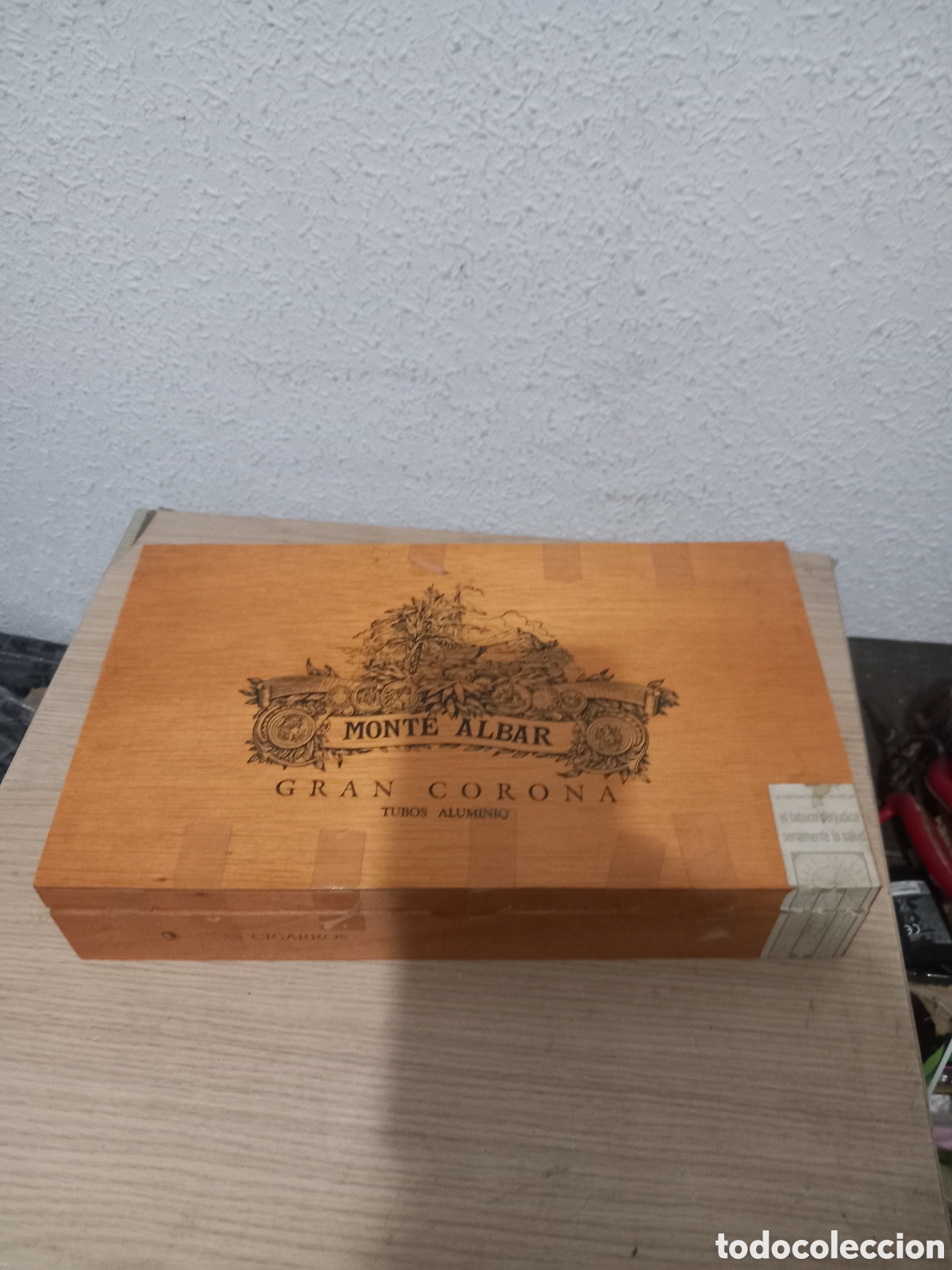 Cajas y cajitas met&aacute;licas: 25 PUROS MONTE ALBAR EN CAJA,,VER FOTOS