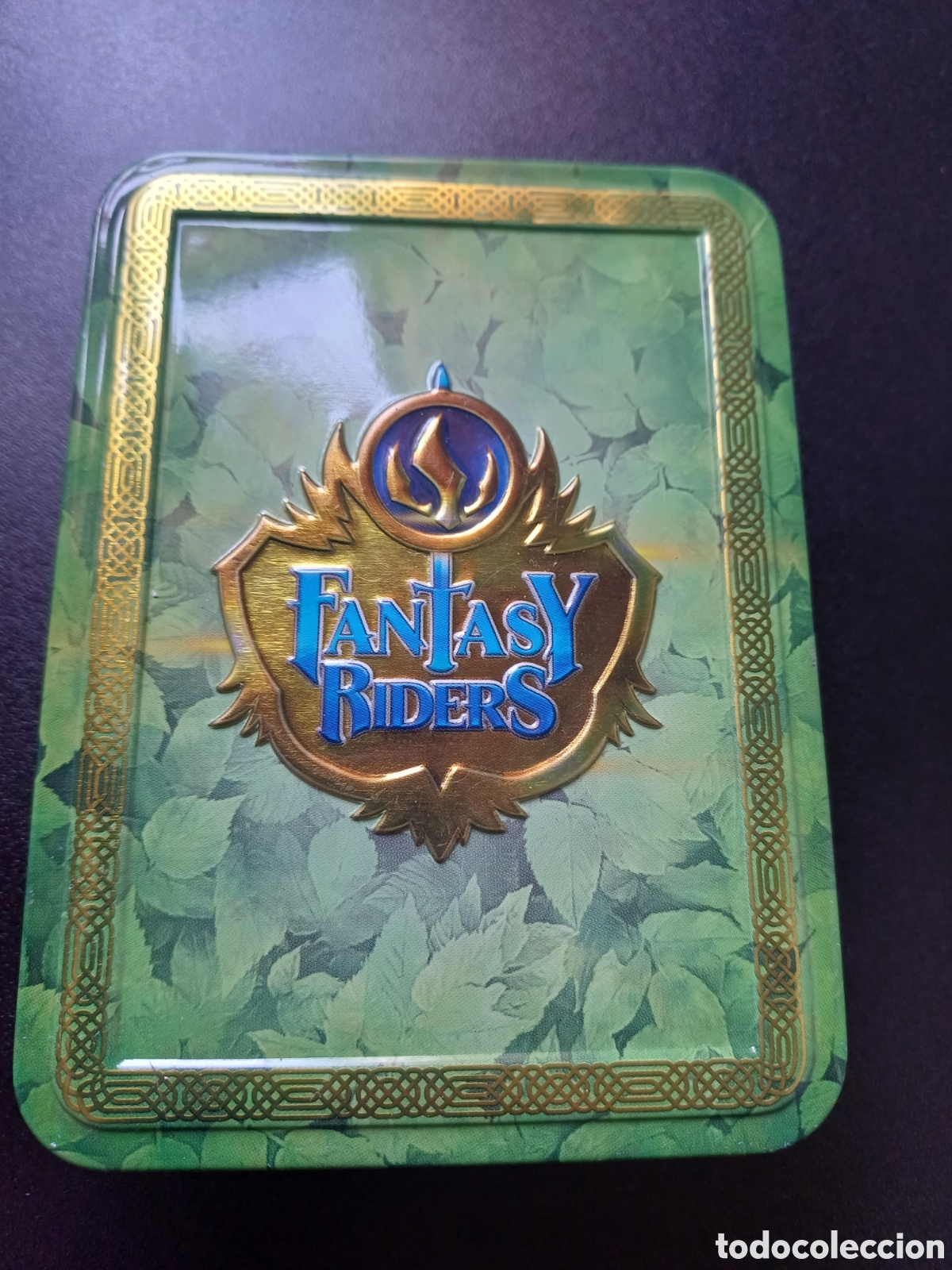Cajas y cajitas met&aacute;licas: CAJA VAC&Iacute;A LATA PANINI FANTASY RIDERS 2019