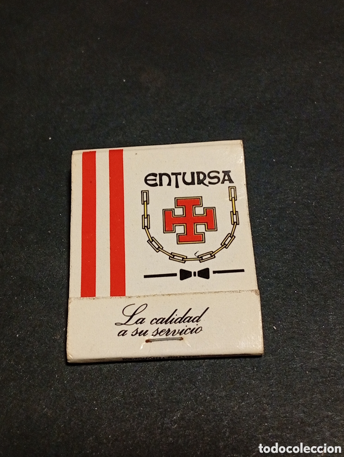 Cajas y cajitas met&aacute;licas: Caja de Cerillas ENTURSA,Hoteles grupo husa
