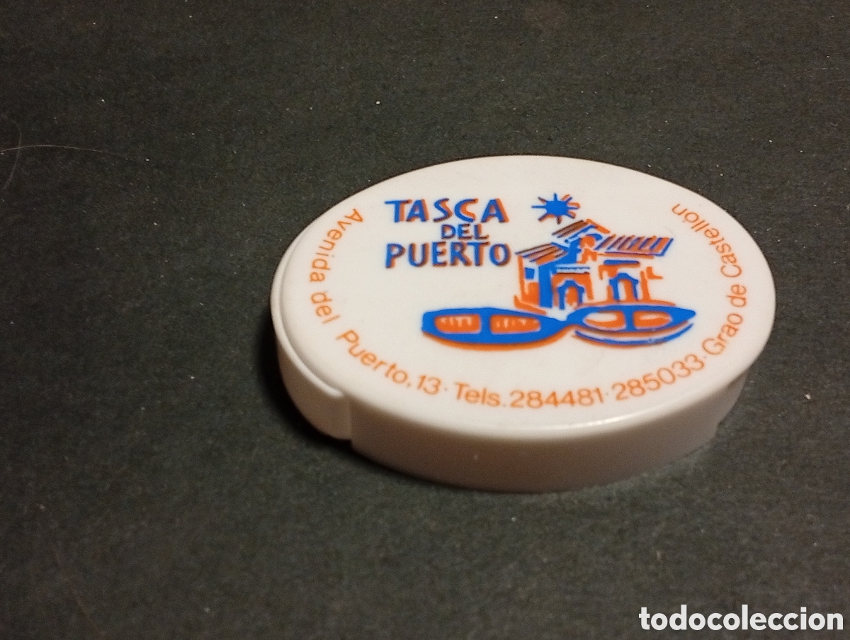 Cajas y cajitas met&aacute;licas: Caja de Cerillas tasca del puerto, grao de Castell&oacute;n