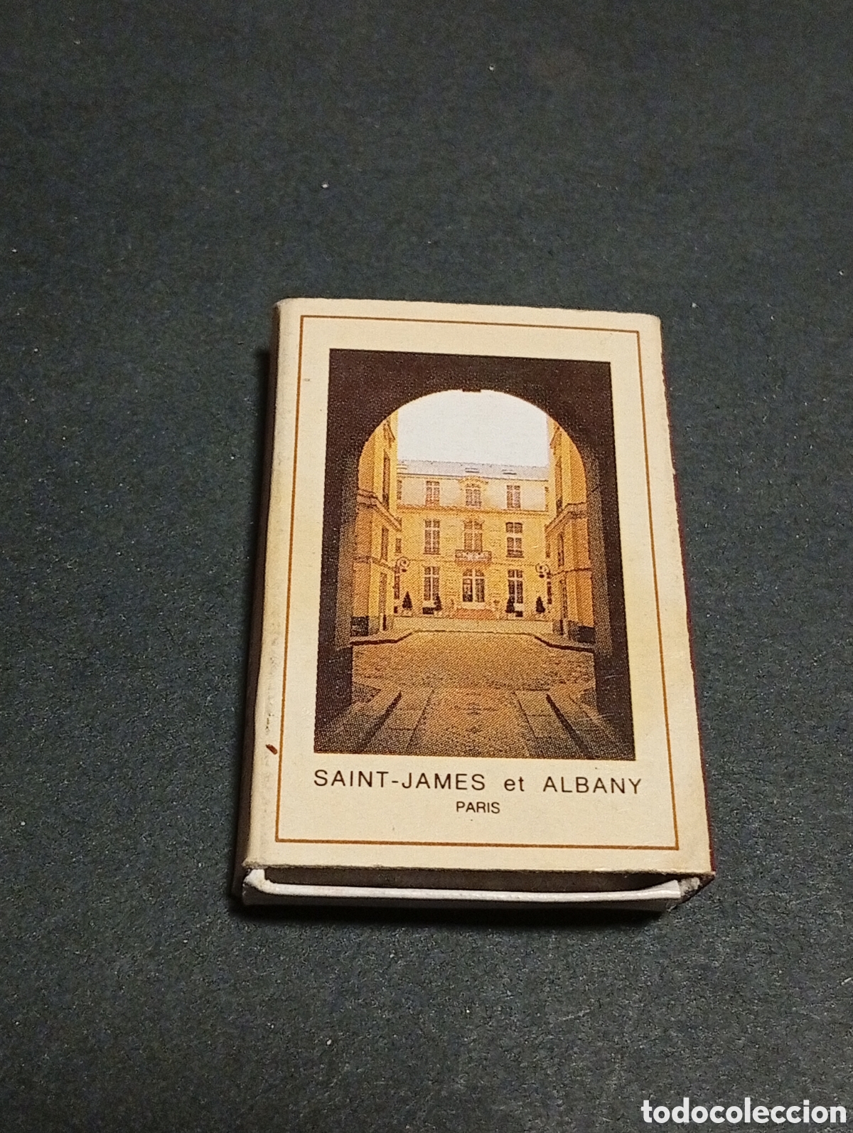Cajas y cajitas met&aacute;licas: Caja de cerillas Saint James et Albany, Paris
